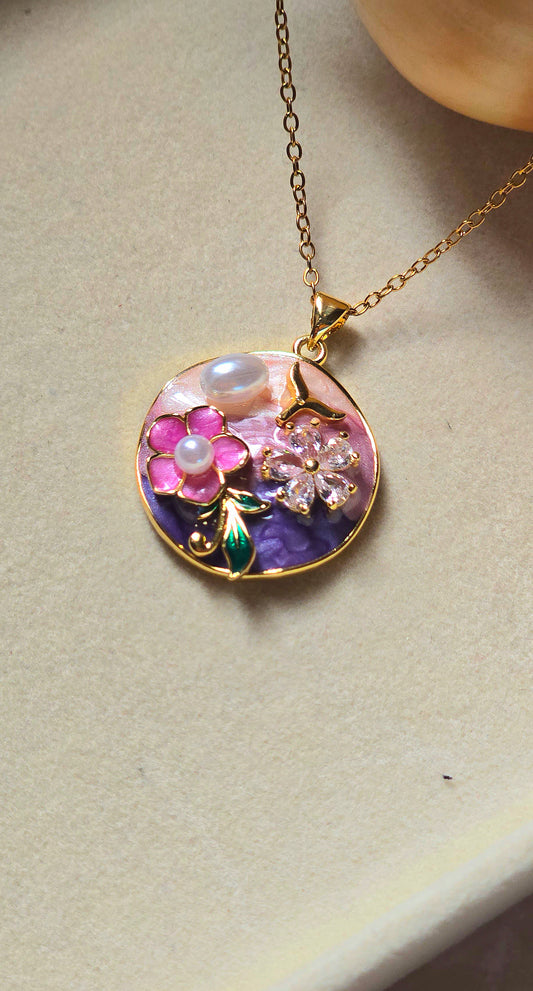 Floral Fantasy large Pendant