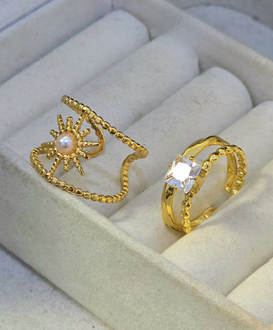 CLASSIC ADJUSTABLE RINGS IN STAINLESS STEEL