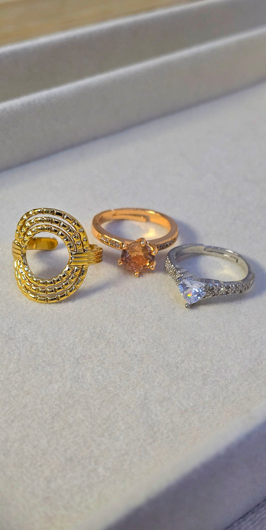 Three rings combo Deal