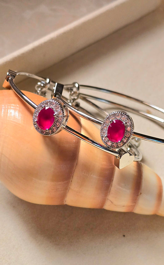 Ruby Radiance Bangle Radiance Pair