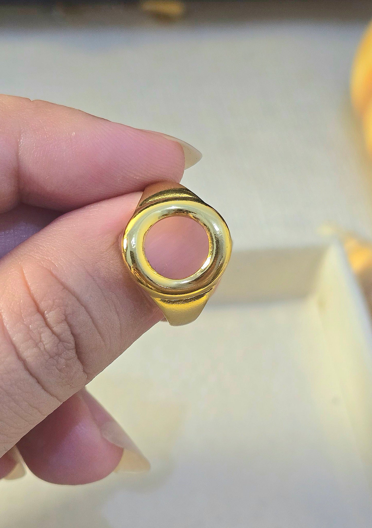 AURA SOLSTICE GOLDEN RING
