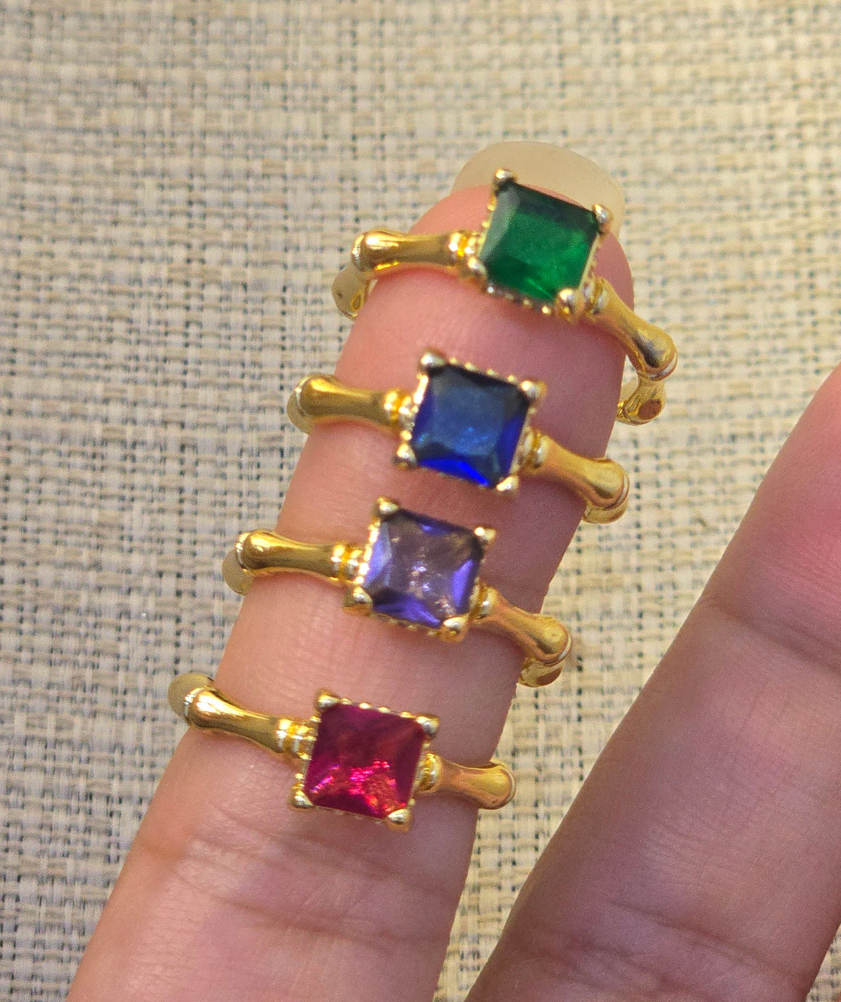 THE CELESTE GEMSTONE RING