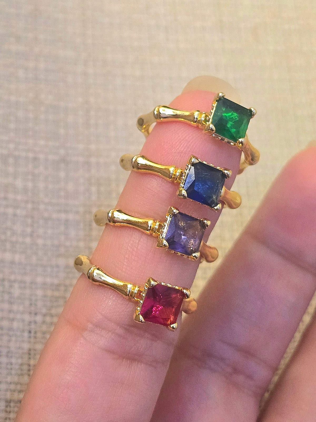 THE CELESTE GEMSTONE RING