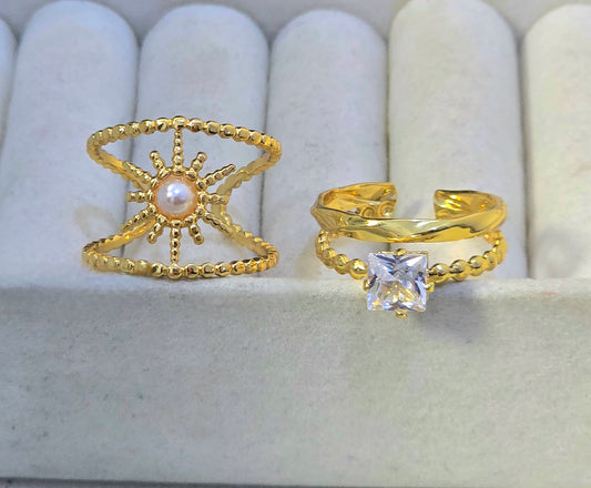 CLASSIC ADJUSTABLE RINGS IN STAINLESS STEEL