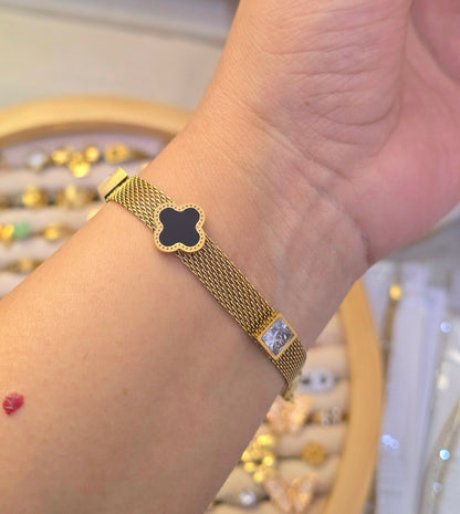 CLOVER WEAVE BRACELET