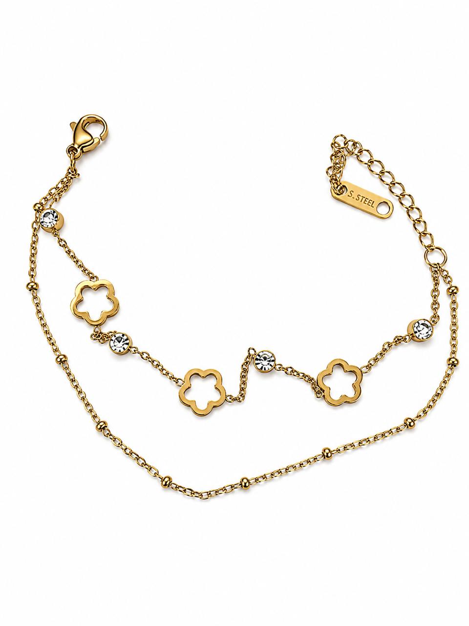 DELICATE CHARM  LAYERED BRACELET